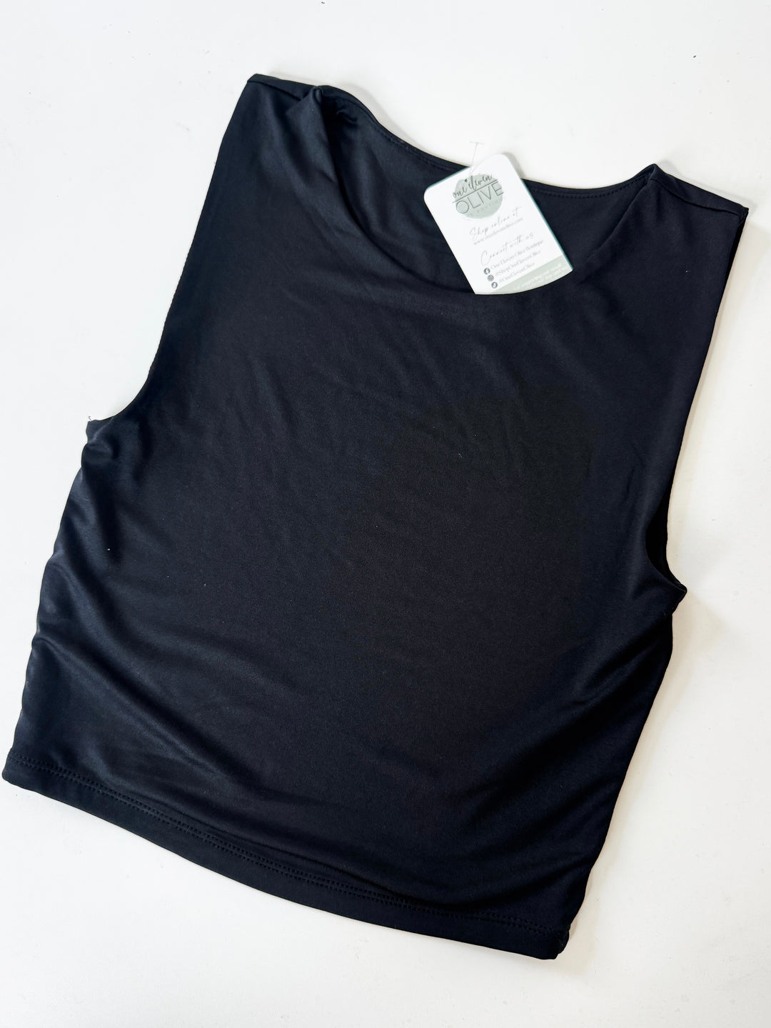 The Shayla High Neck Tank