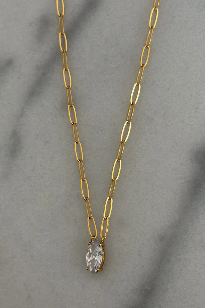The Gold + Diamond Pendant Necklace