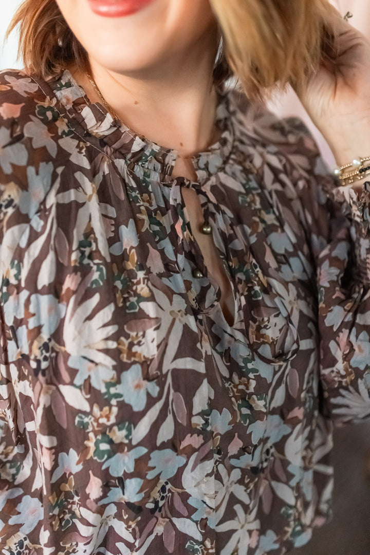 The Allie Floral Blouse