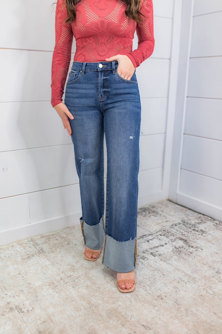 The Highline Cuff Jeans