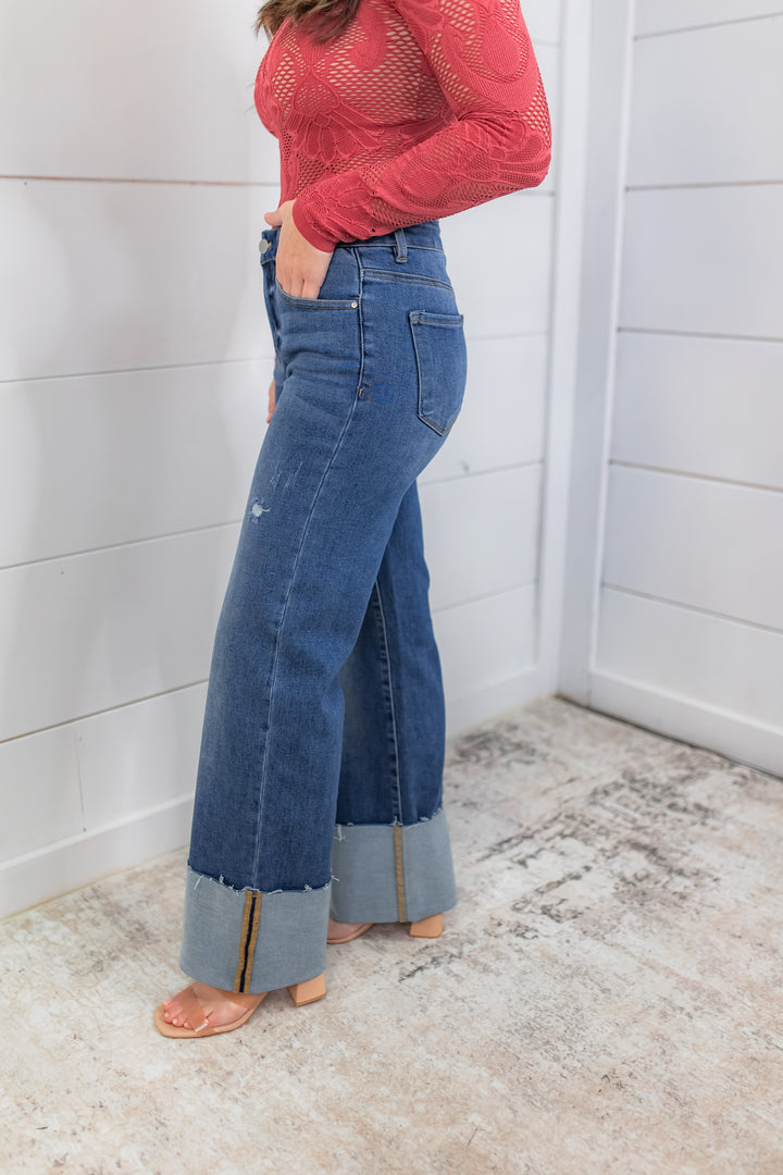 The Highline Cuff Jeans