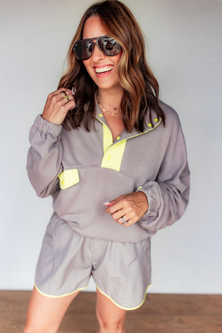 The Going Places Pullover and Shorts Set - One Eleven Olive Boutique