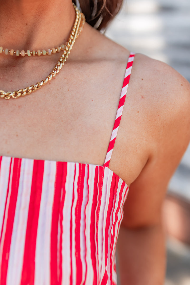 The Liberty Stripes Dress - One Eleven Olive Boutique