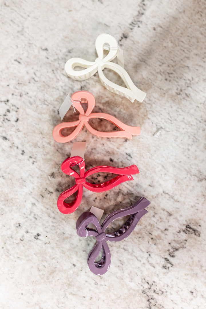 The Ribbon Hair Clips