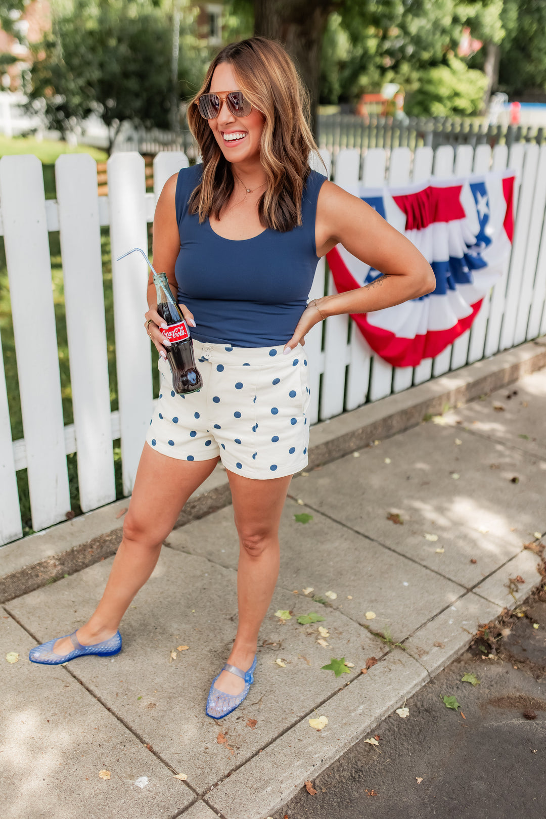 The Sweet Summer Dot Shorts