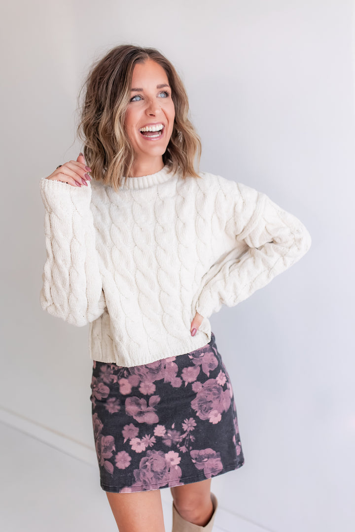 The Fireside Cable Knit Sweater