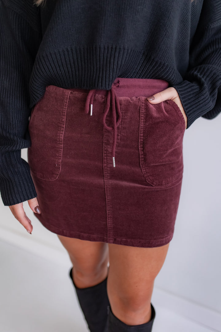 The Cider Corded Skirt