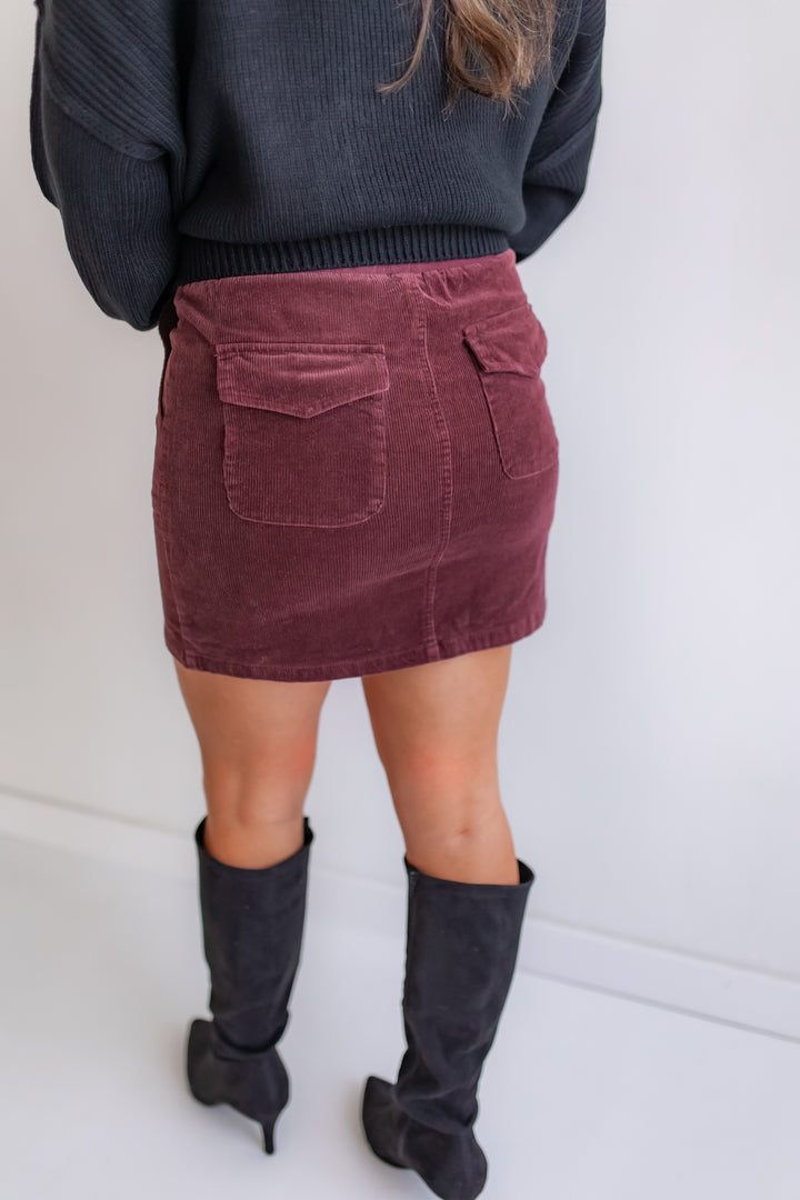 The Cider Corded Skirt