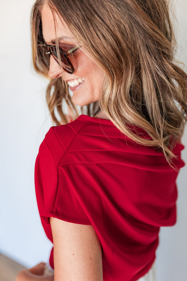 The Rosie One Shoulder Top - One Eleven Olive Boutique