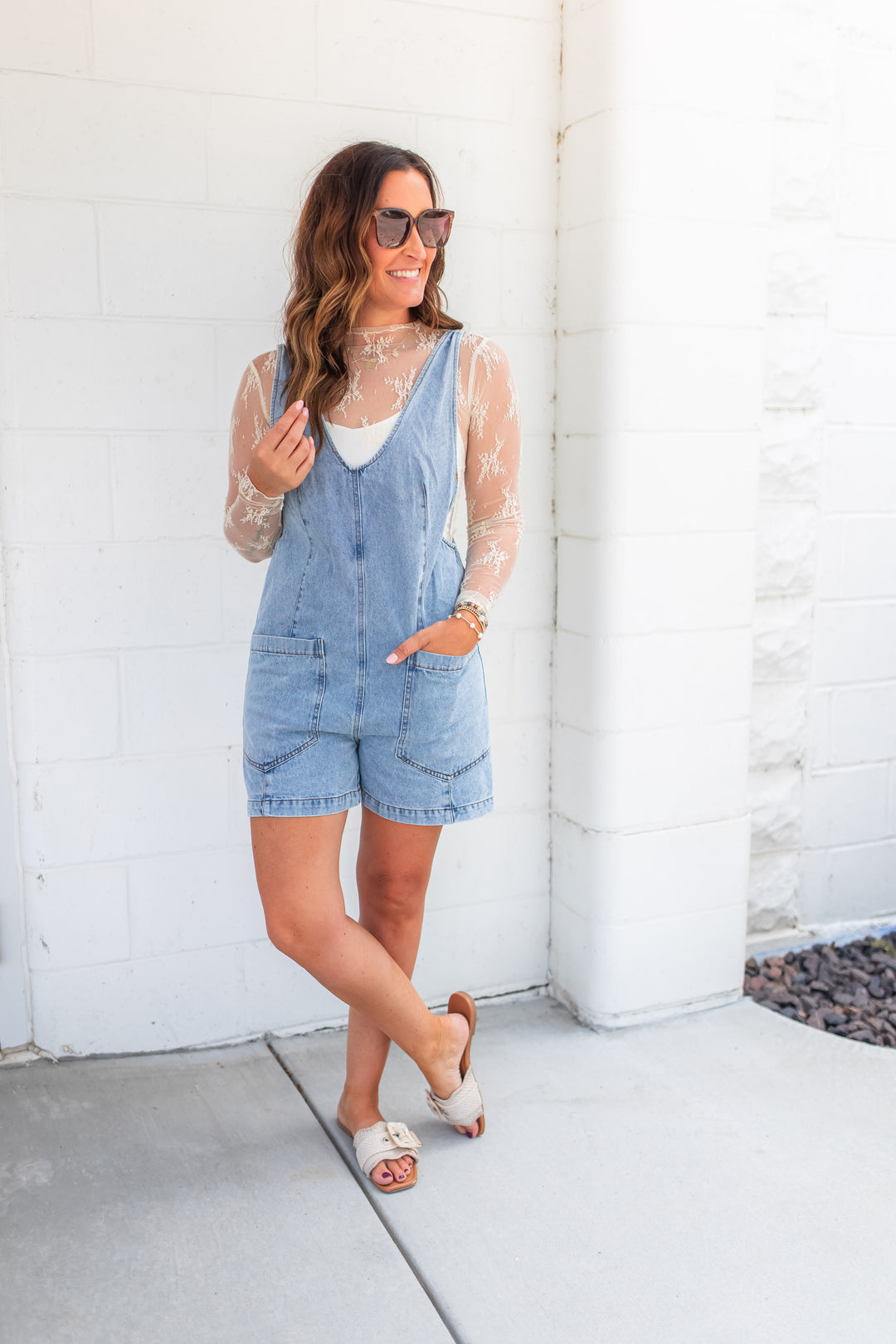 The Made for You Denim Shortall