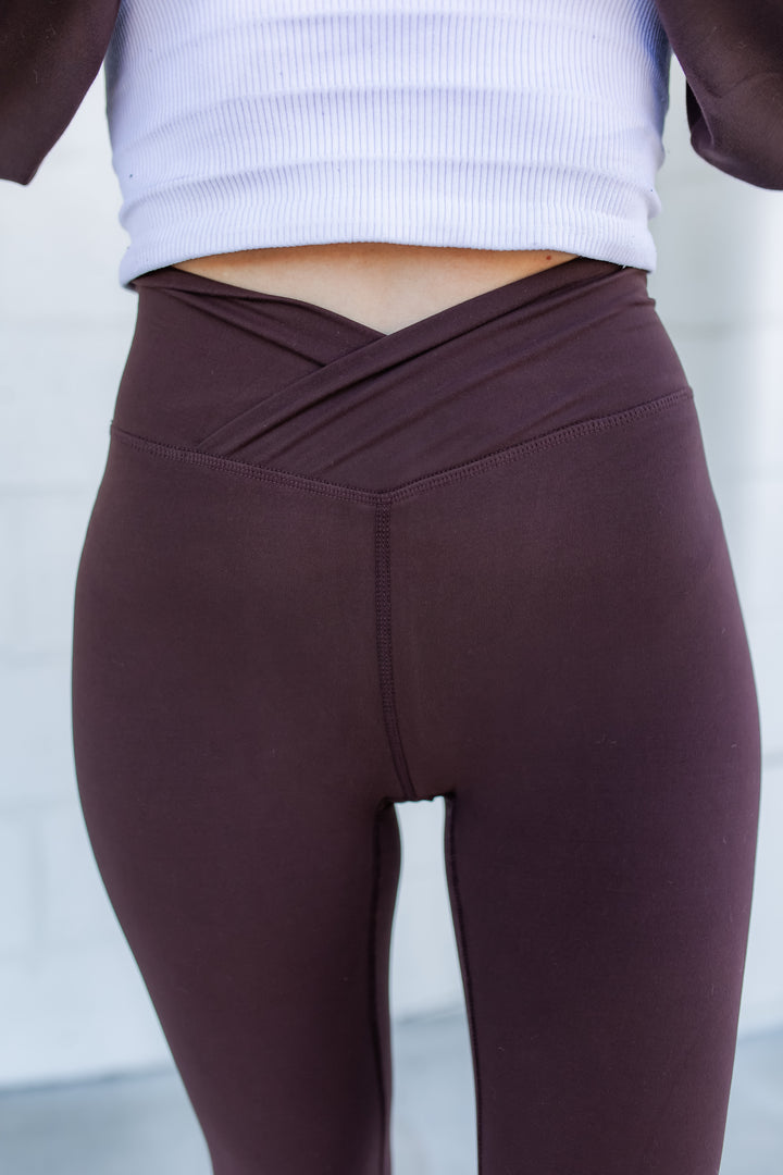 The Final Stretch Leggings - Espresso