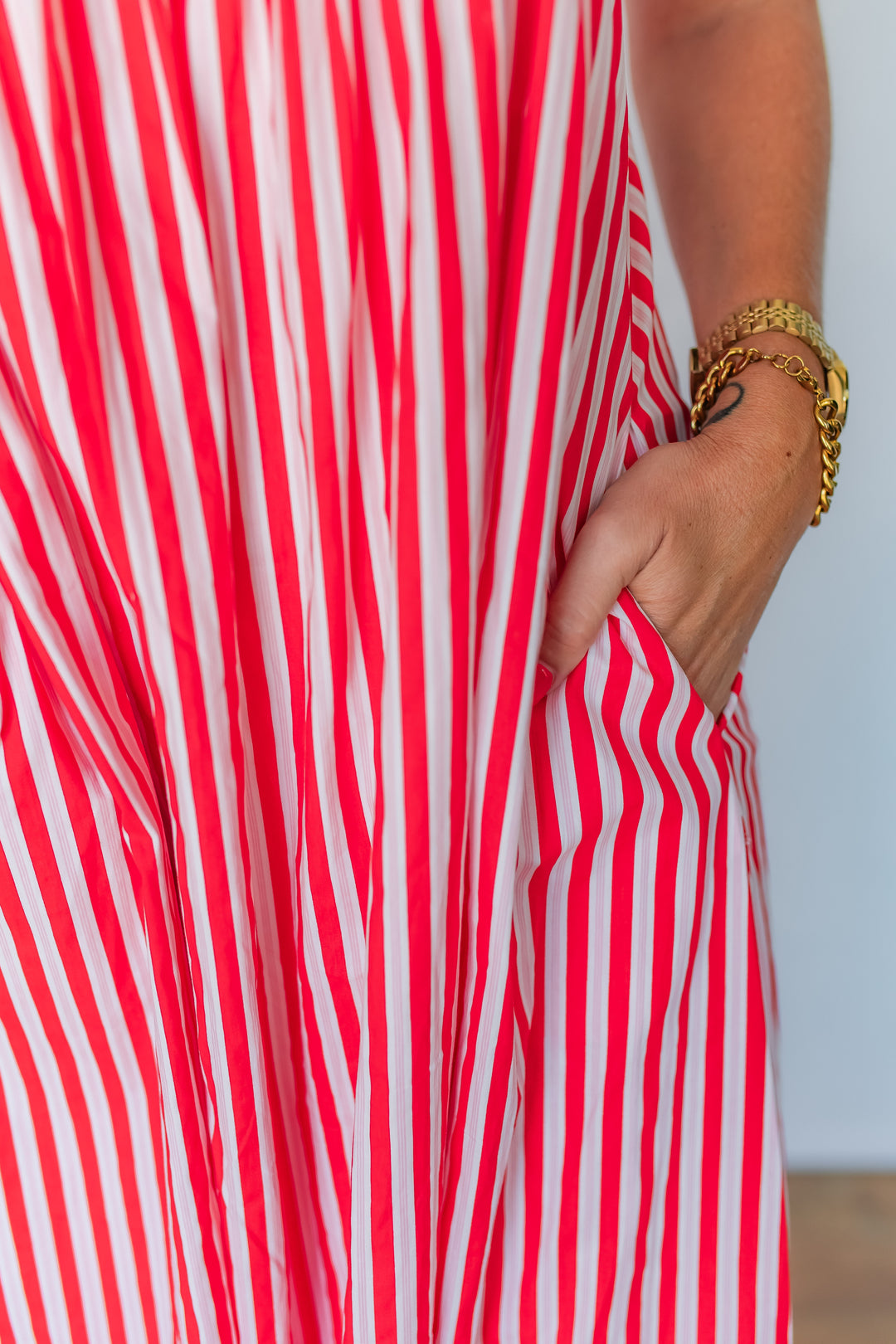 The Liberty Stripes Dress - One Eleven Olive Boutique