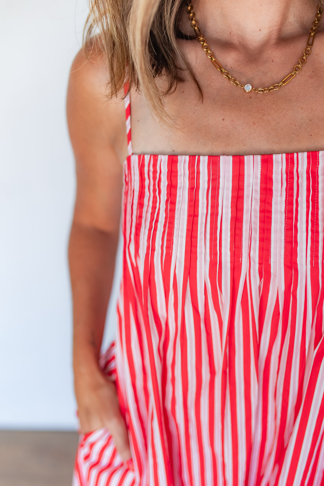 The Liberty Stripes Dress - One Eleven Olive Boutique