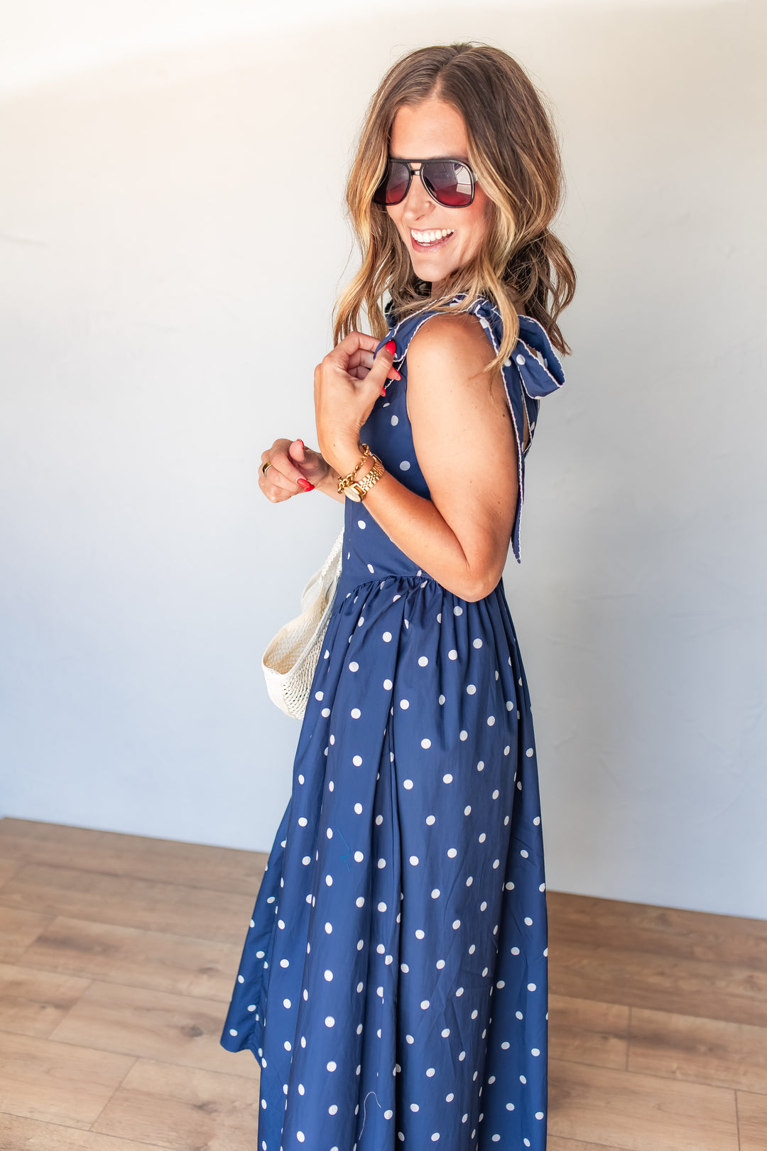 The Main Street Polka Dots Dress - One Eleven Olive Boutique