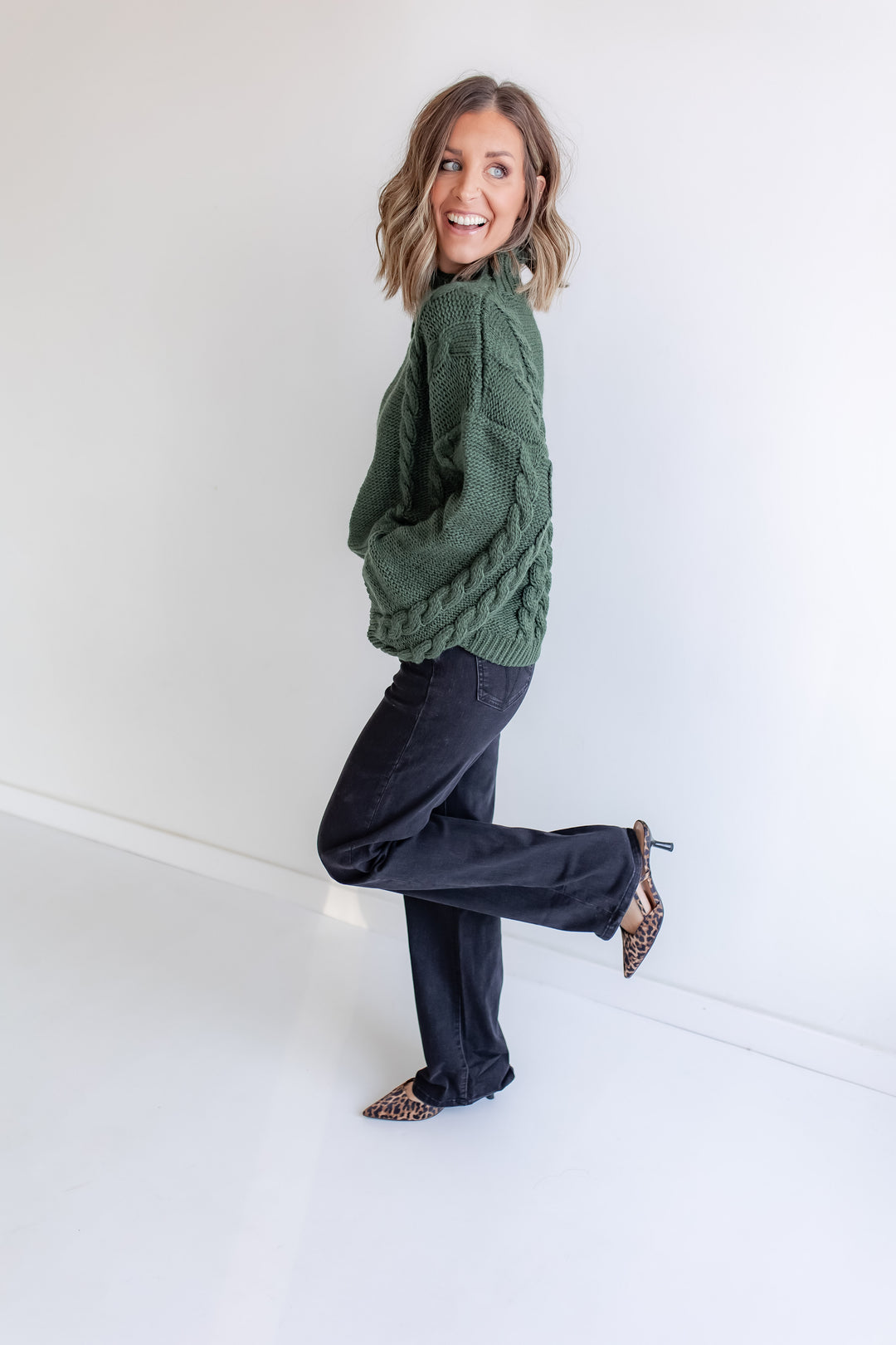 The Onyx Wide Leg Jeans