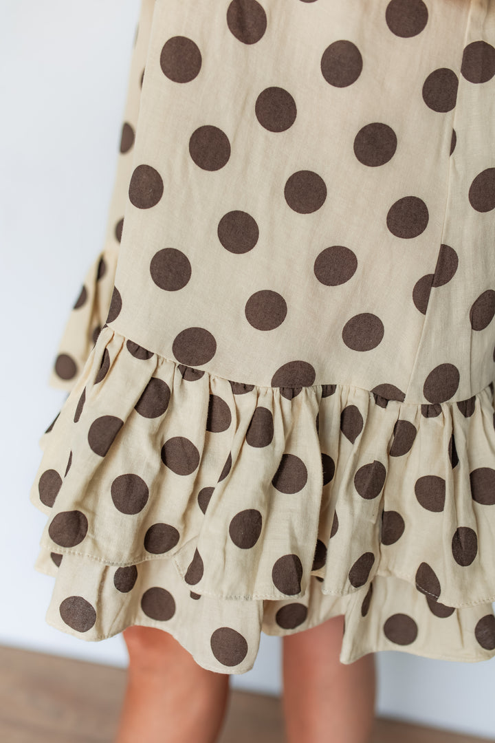 The Mocha Moments Mini Dress