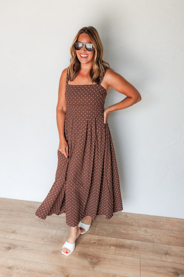 The Cafe Society Midi Dress