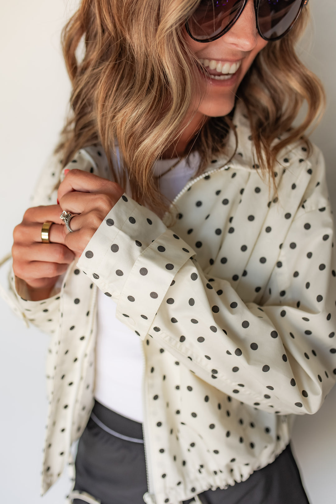 The Mable Polka Dot Jacket