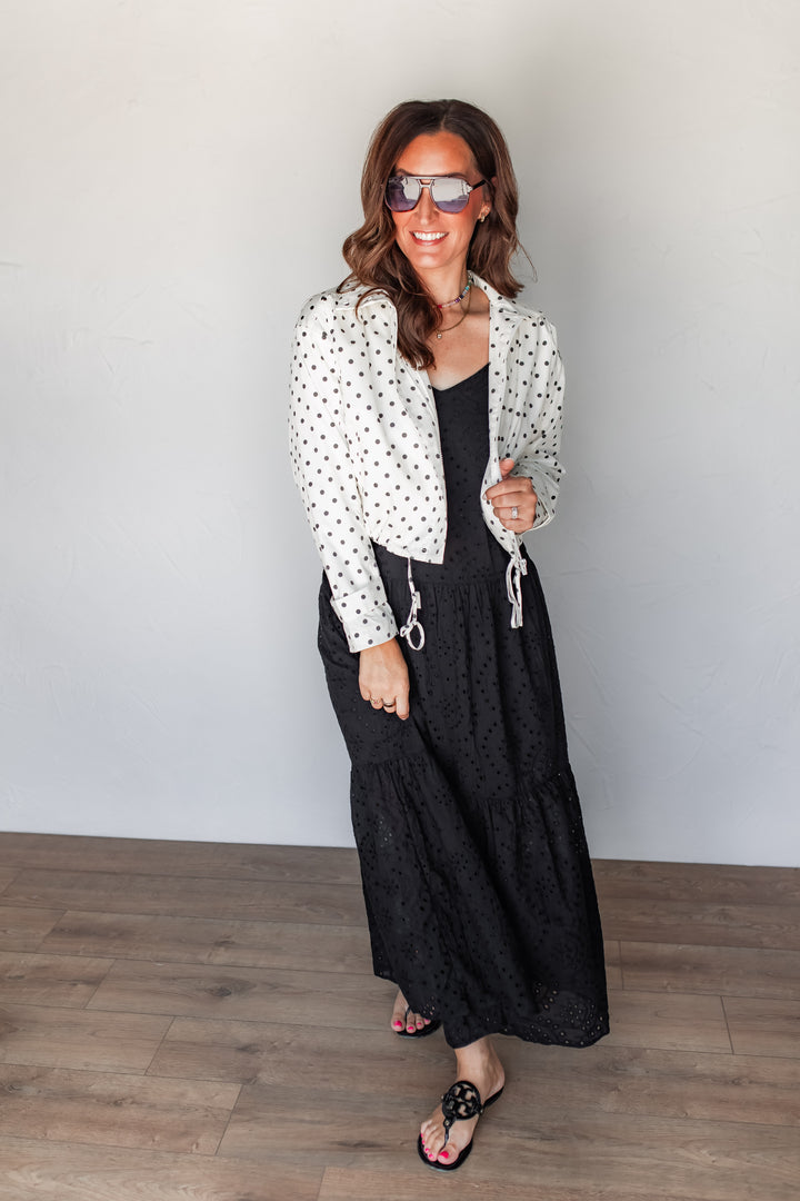 The Mable Polka Dot Jacket