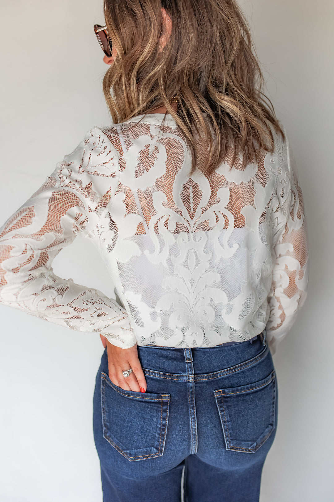 The Floral Promise Lace Top