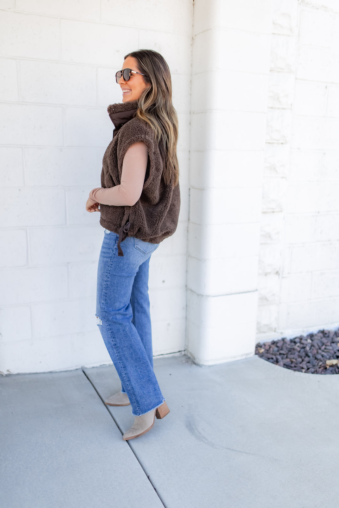 The Signature Turtleneck Top - Taupe