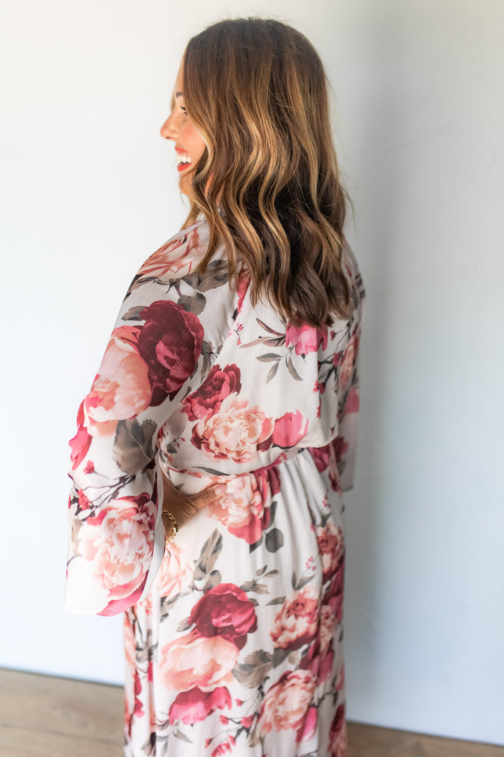 The Elle Floral Maxi Dress - One Eleven Olive Boutique