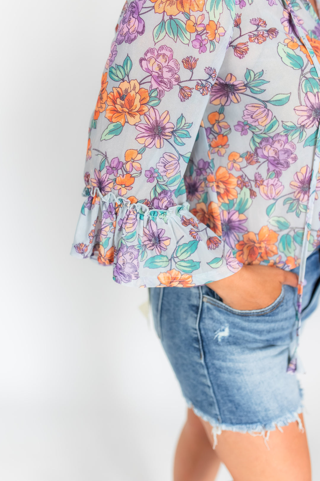 The Jasmine Floral Blouse