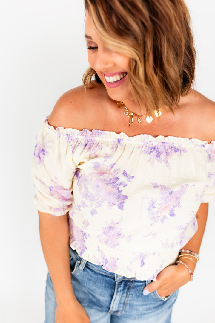 The Roselynn Floral Top