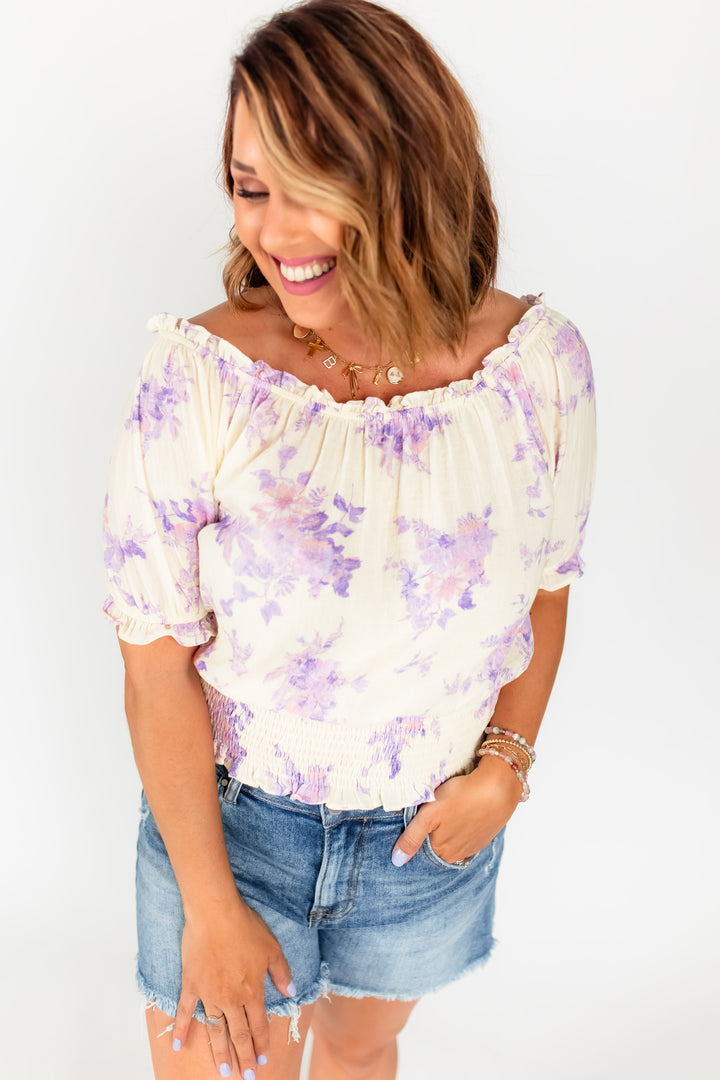 The Roselynn Floral Top