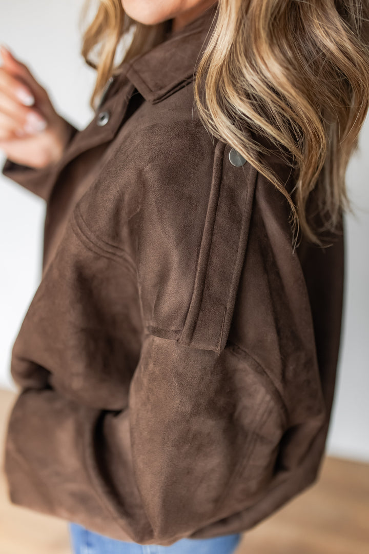The Madeline Suede Jacket