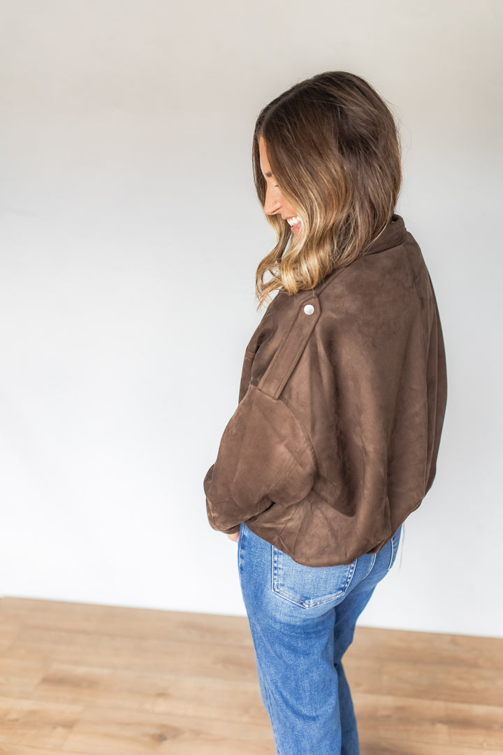 The Madeline Suede Jacket