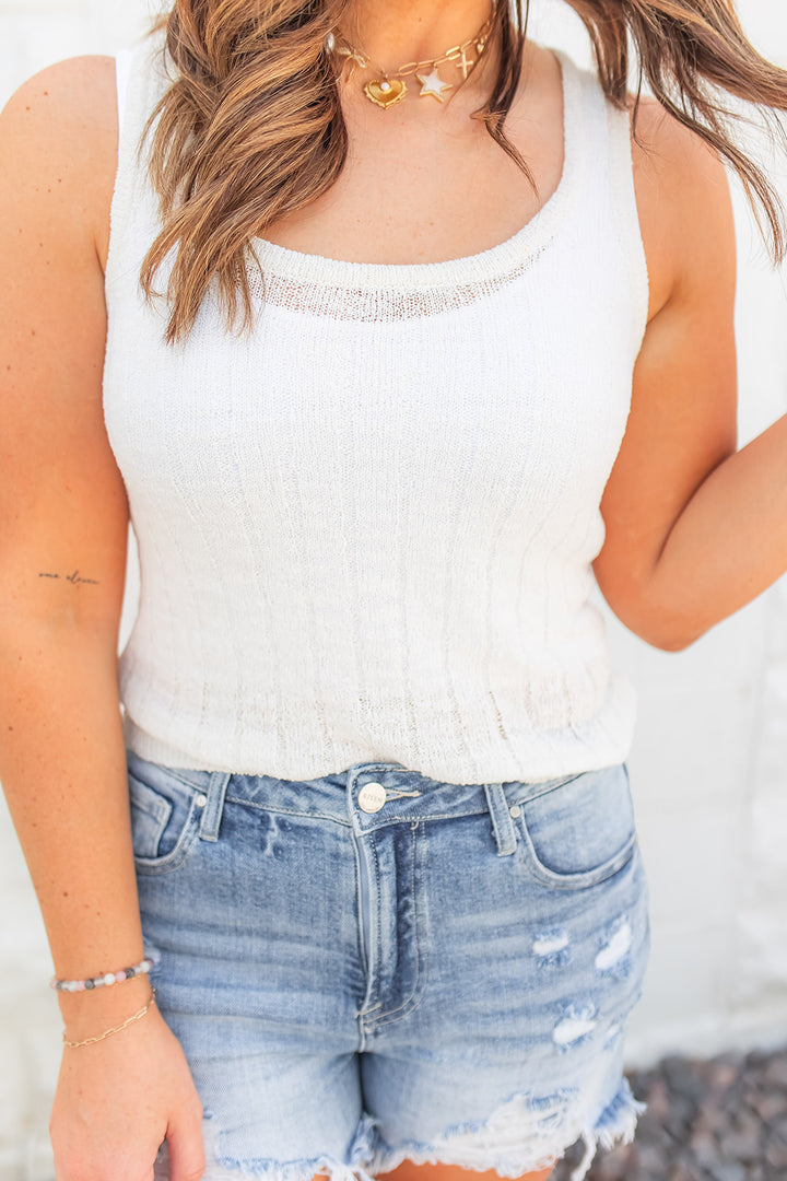 The Lydia Textured Tank