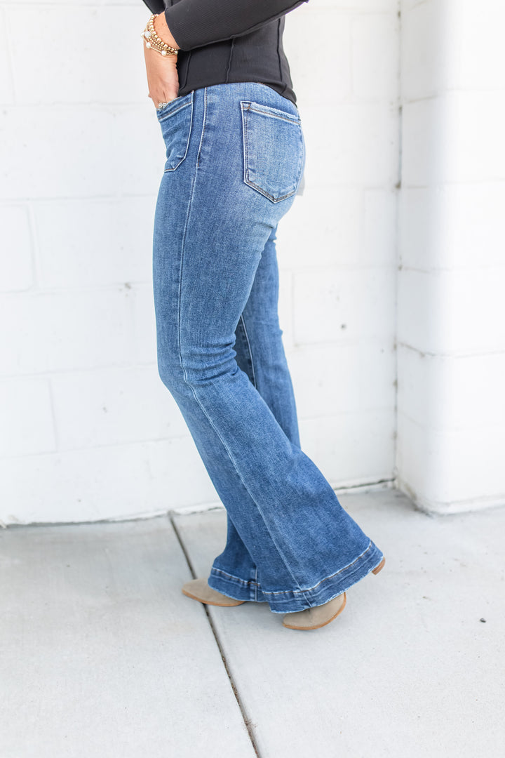 The Jayde Flare High Rise Denim