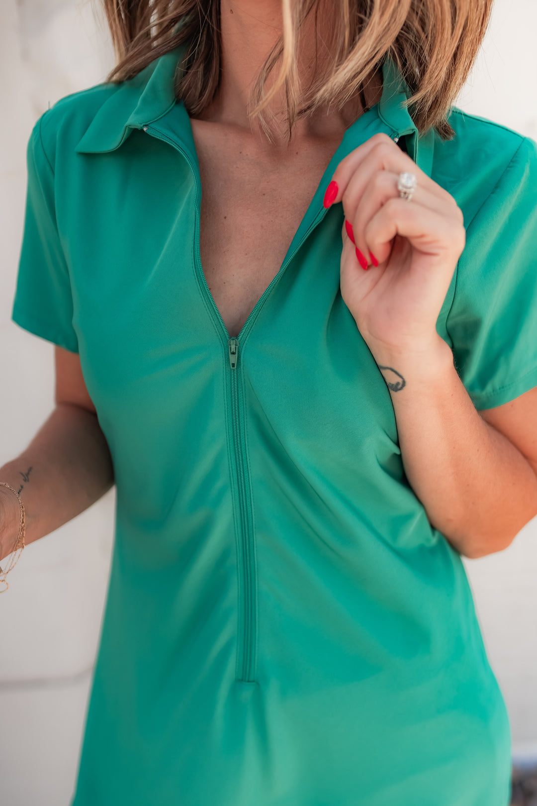The Off-Duty Bliss Dress - Teal