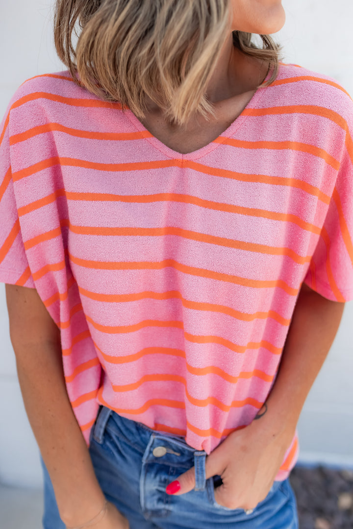 The Daydream Stripes Boxy Top