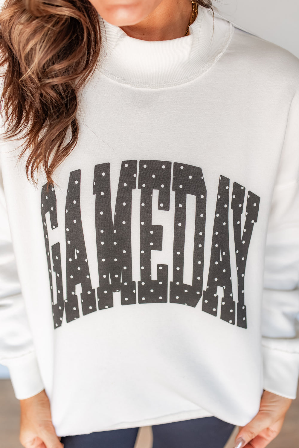 The Gameday Mockneck Sweatshirt [Pre-Order] - One Eleven Olive Boutique