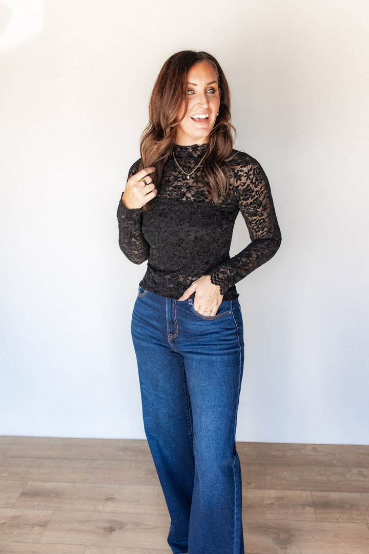 The Sweet Talk Lace Top