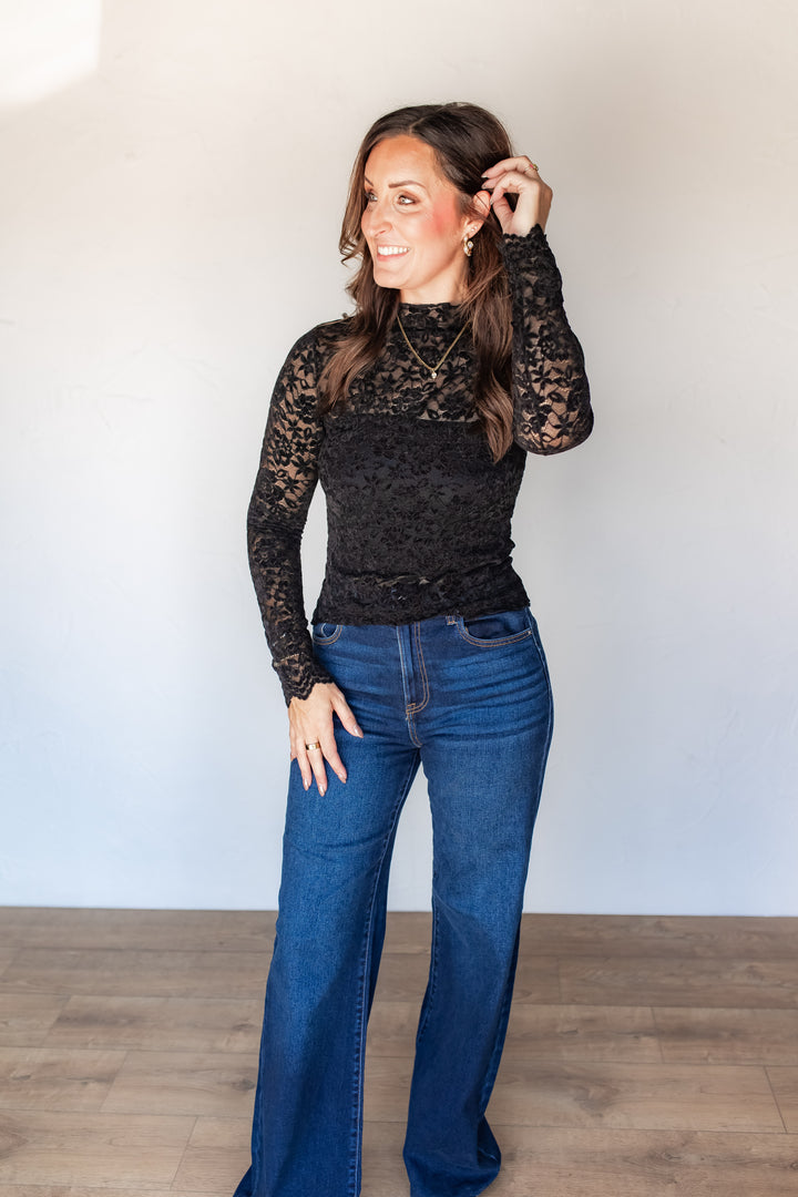 The Sweet Talk Lace Top