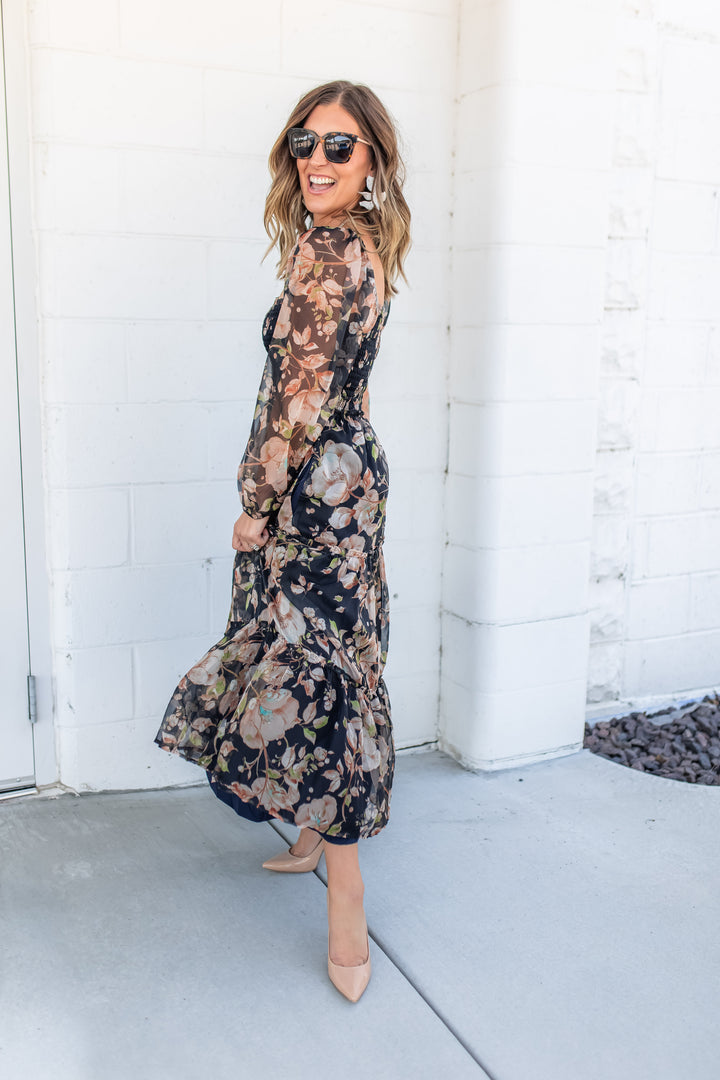 The Blossom Daze Midi Dress