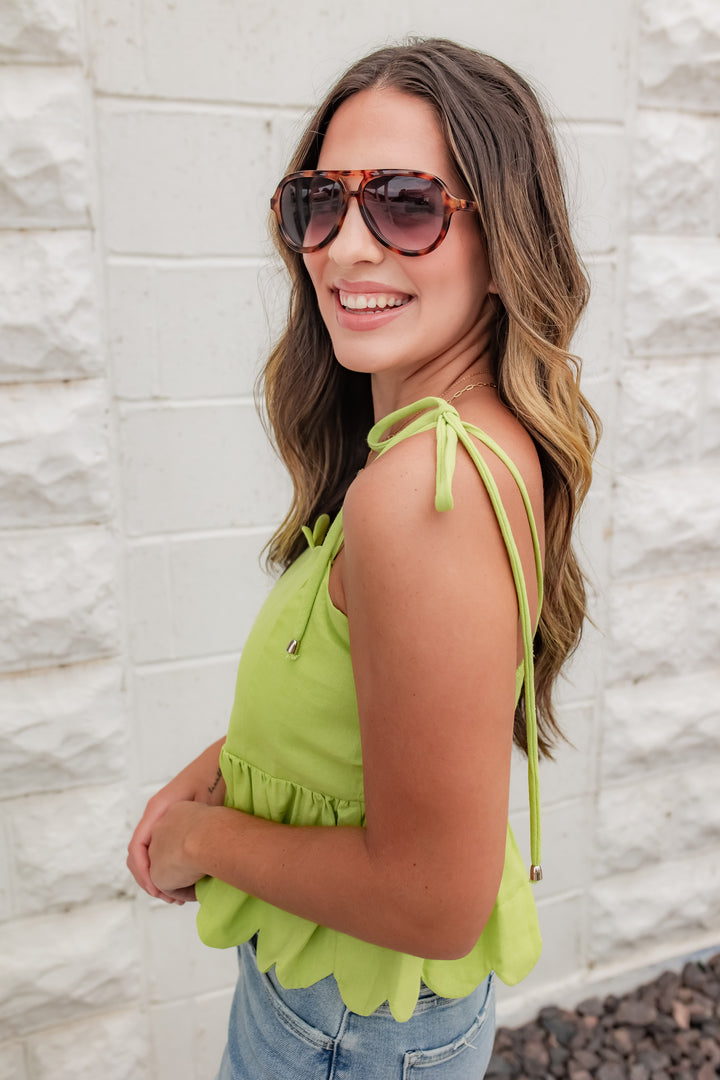The Bittersweet Tie Top