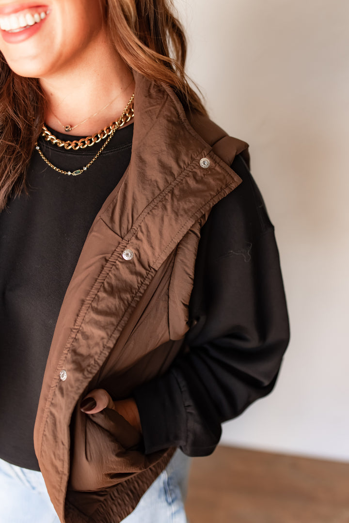 The Everyday Ease Pullover - Black