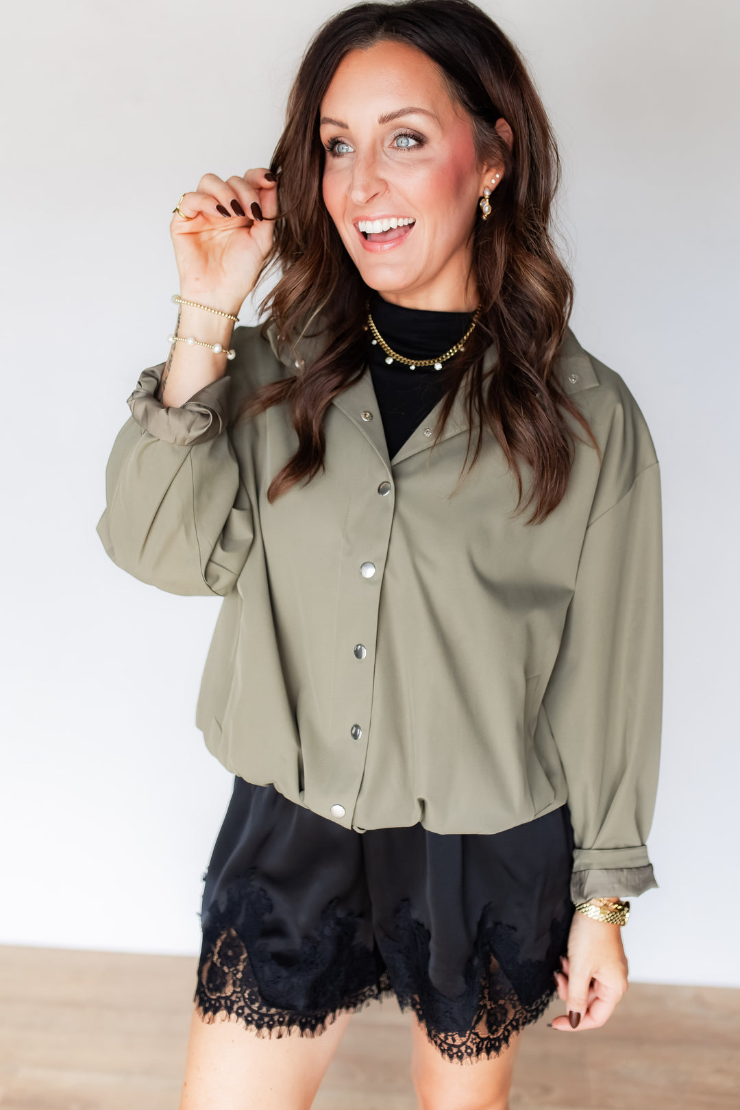 The Something Sweet Lace Shorts - One Eleven Olive Boutique