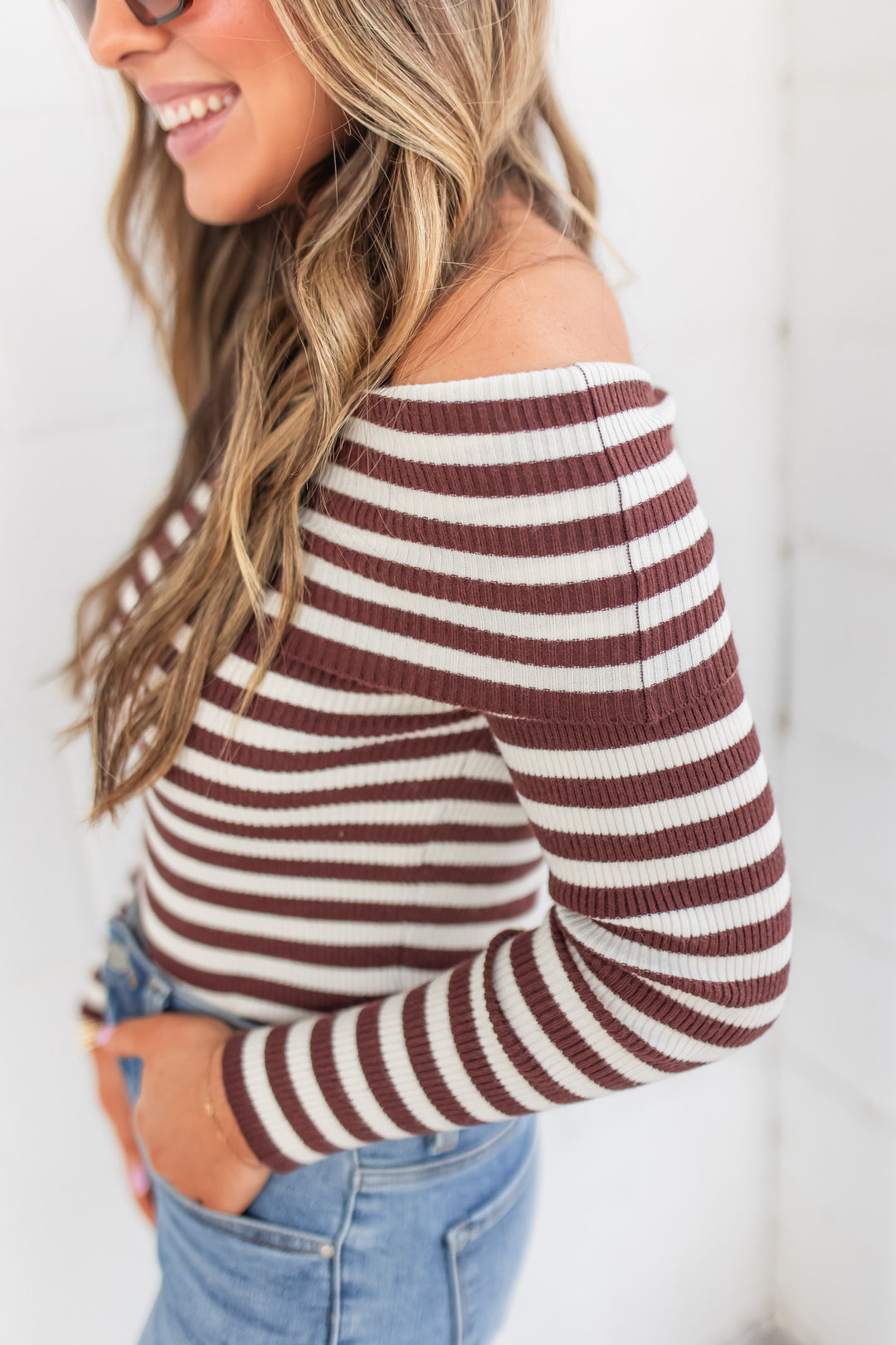 The Endearing Off the Shoulder Top