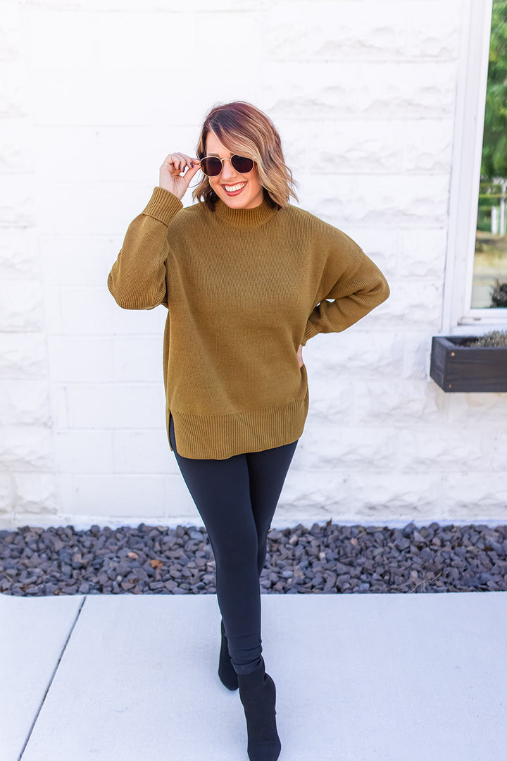 The Reynolds Sweater - Olive