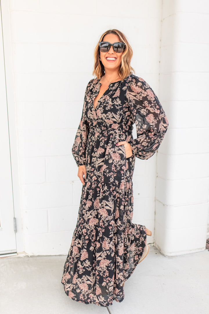 The Right Moment Floral Maxi Dress