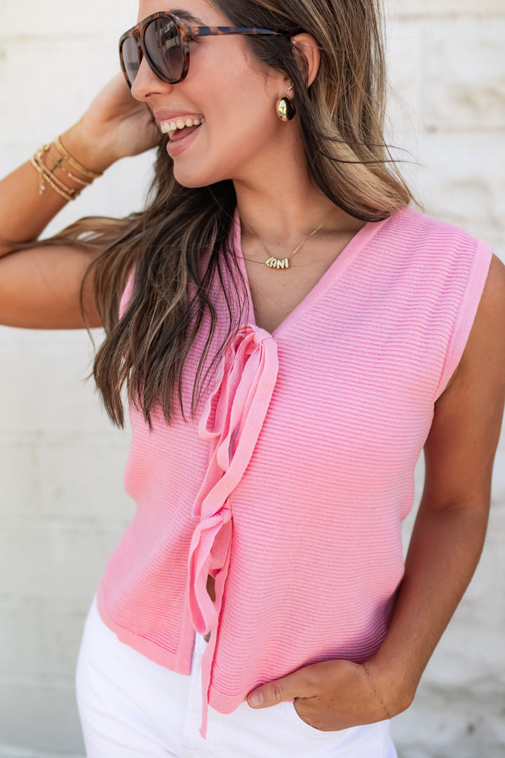 The SugarPop Tie Top