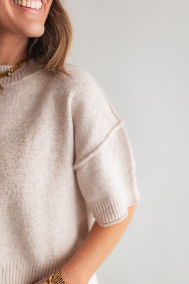 The Linley Sweater - Oatmeal