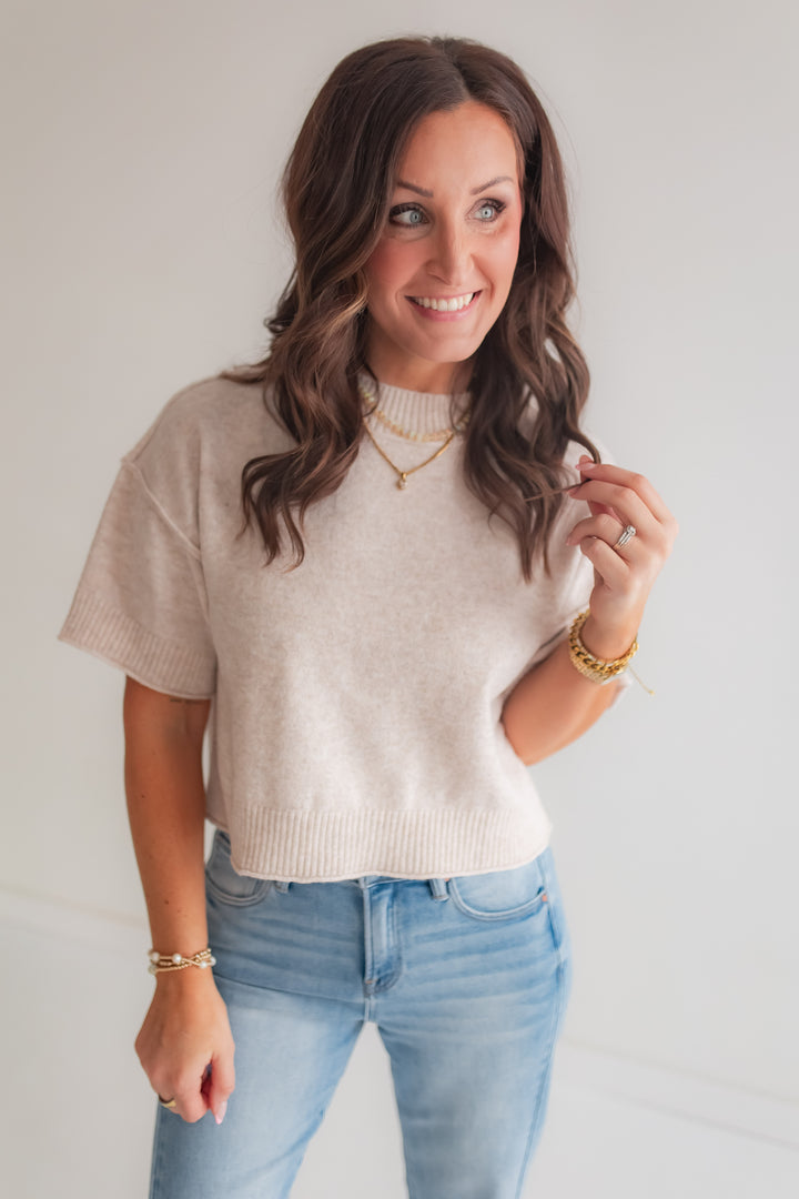 The Linley Sweater - Oatmeal