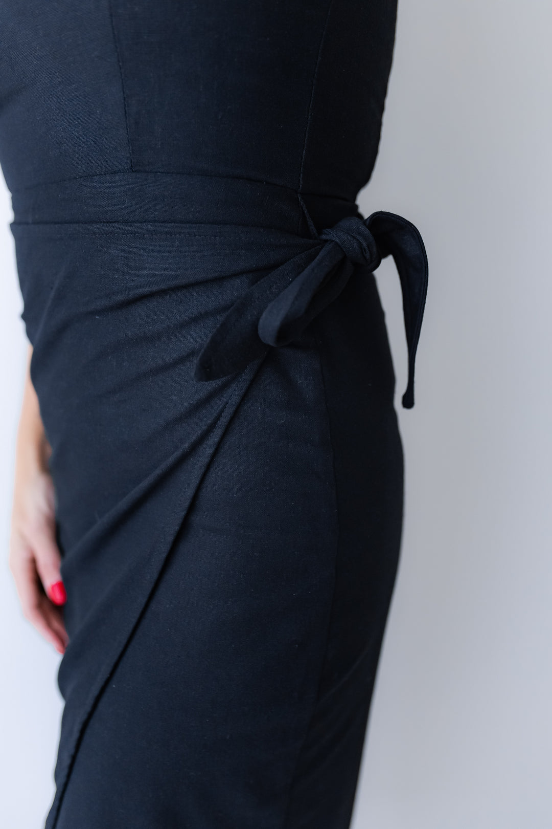 The Little Black Moment Midi Dress