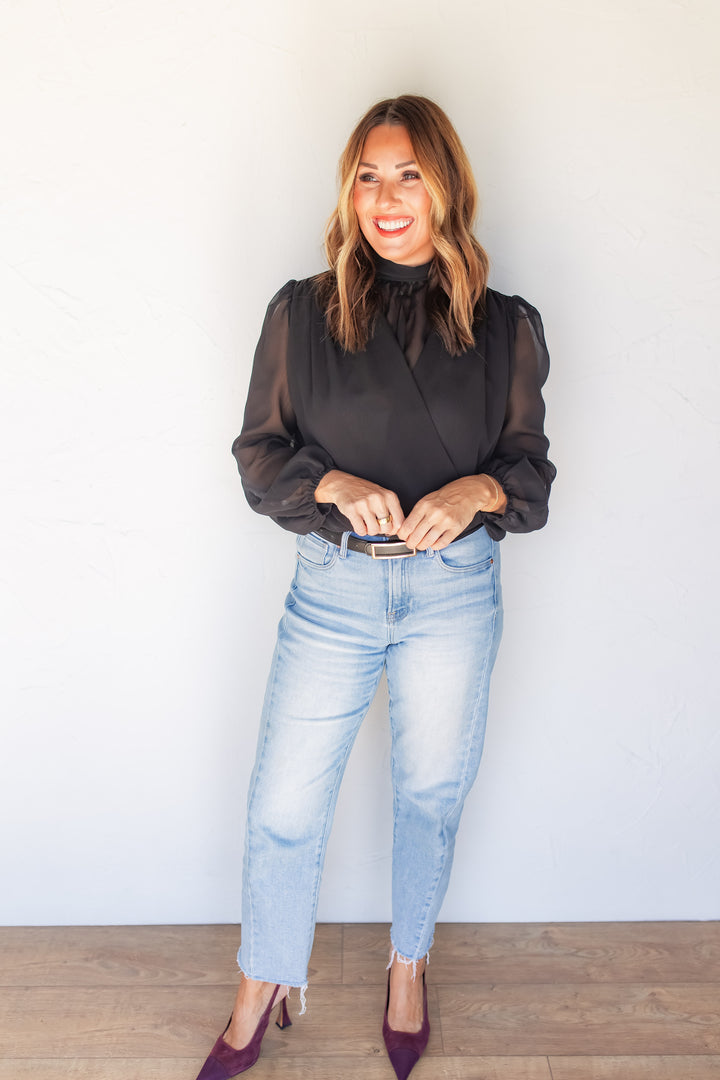 The Meet Me There Chiffon Top